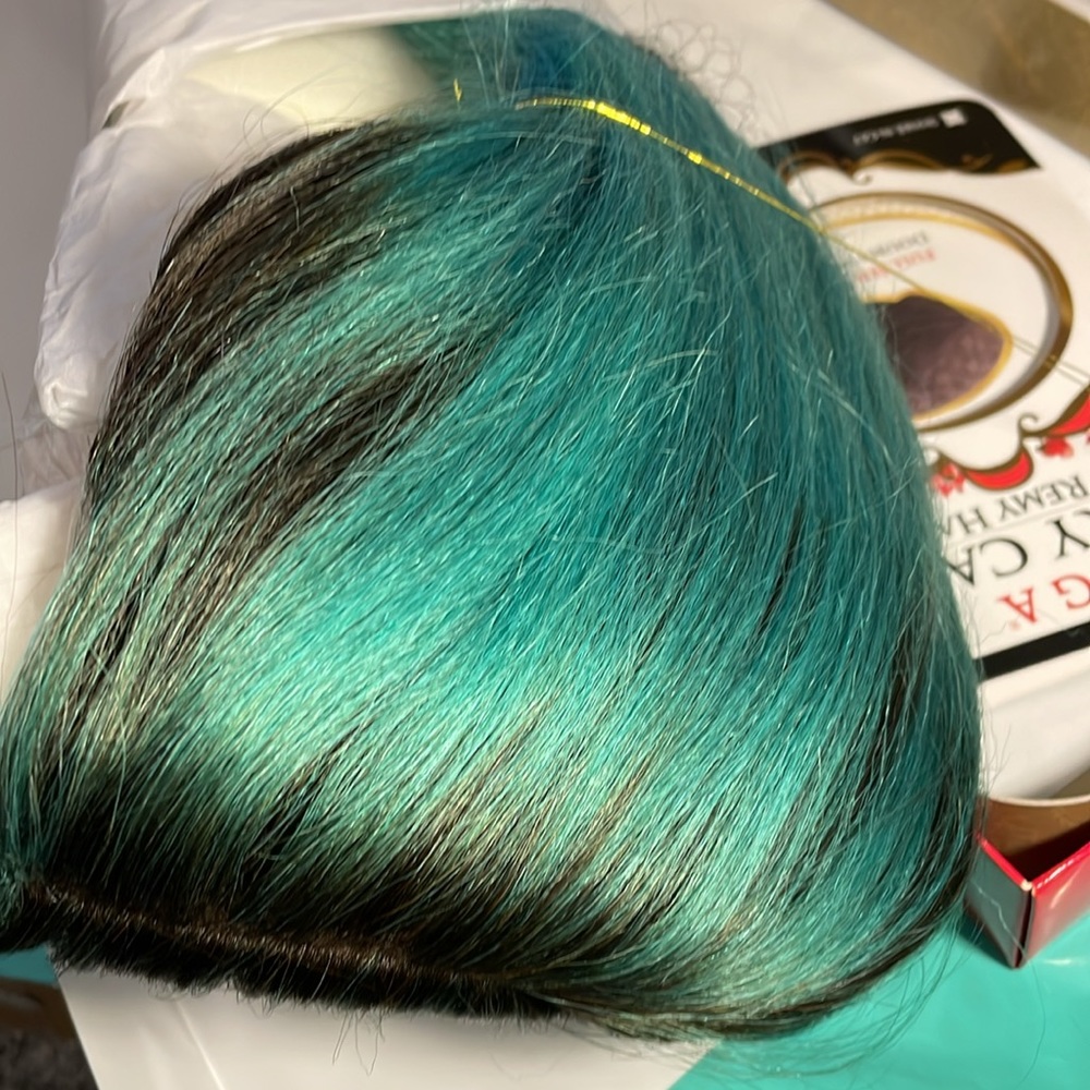 Saga Human Hair Remy Wig - Picture 8 of 16